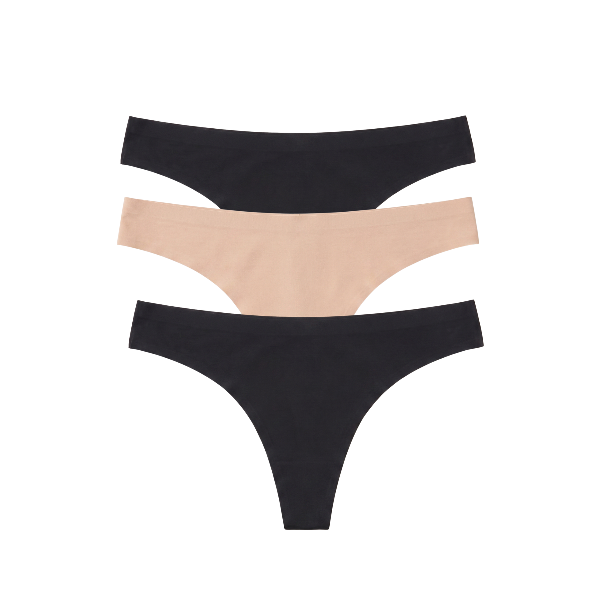 Honeydew Breeze Luxe Thong 3-Pack in Basics