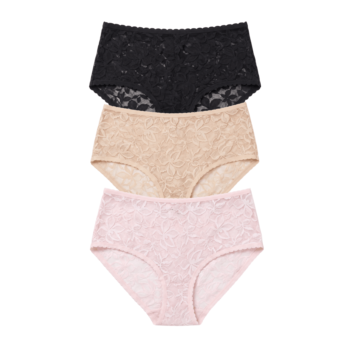 Honeydew Azlin Hipster 3-Pack in Basics & Ballet Slipper