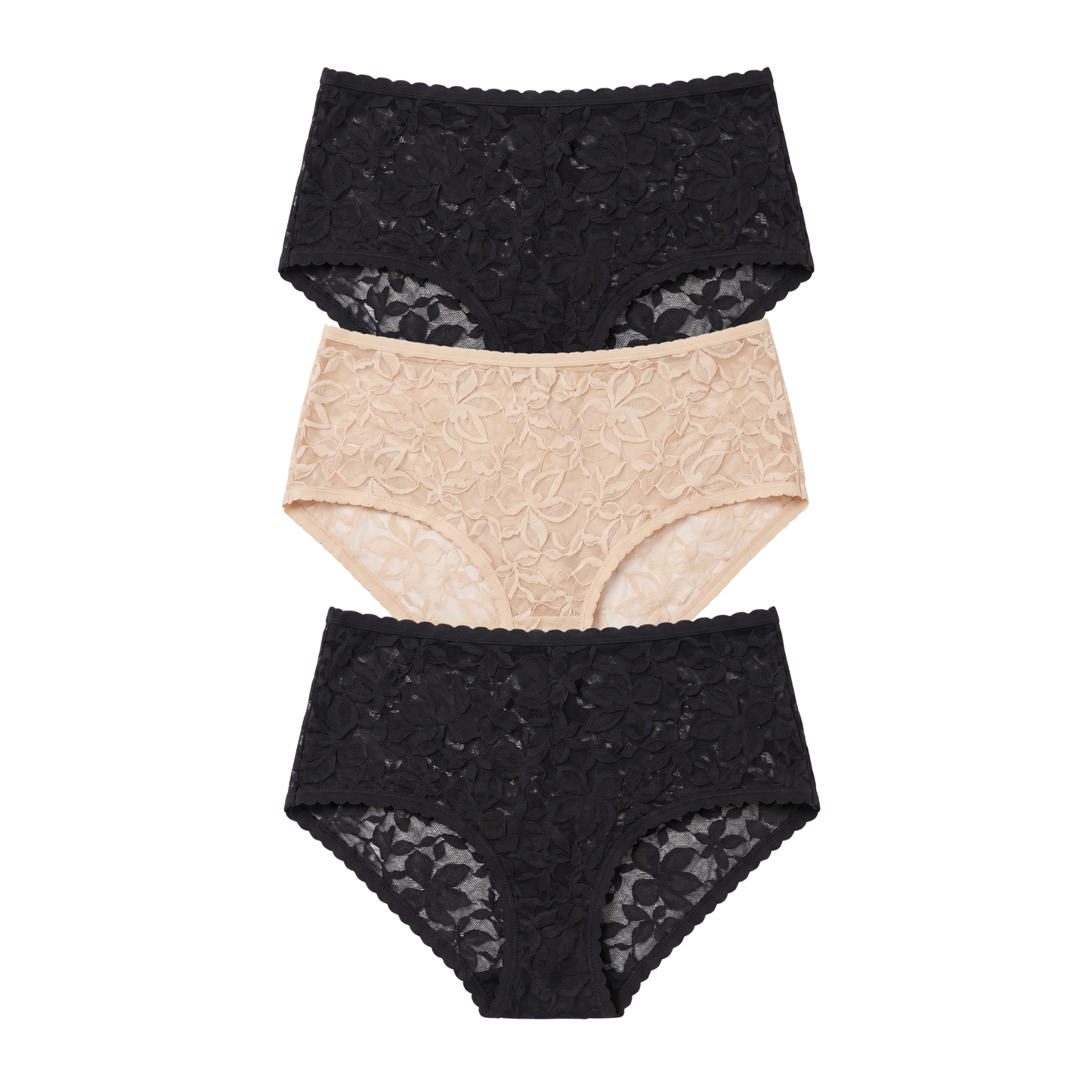 Honeydew Azlin Hipster 3-Pack in Basics