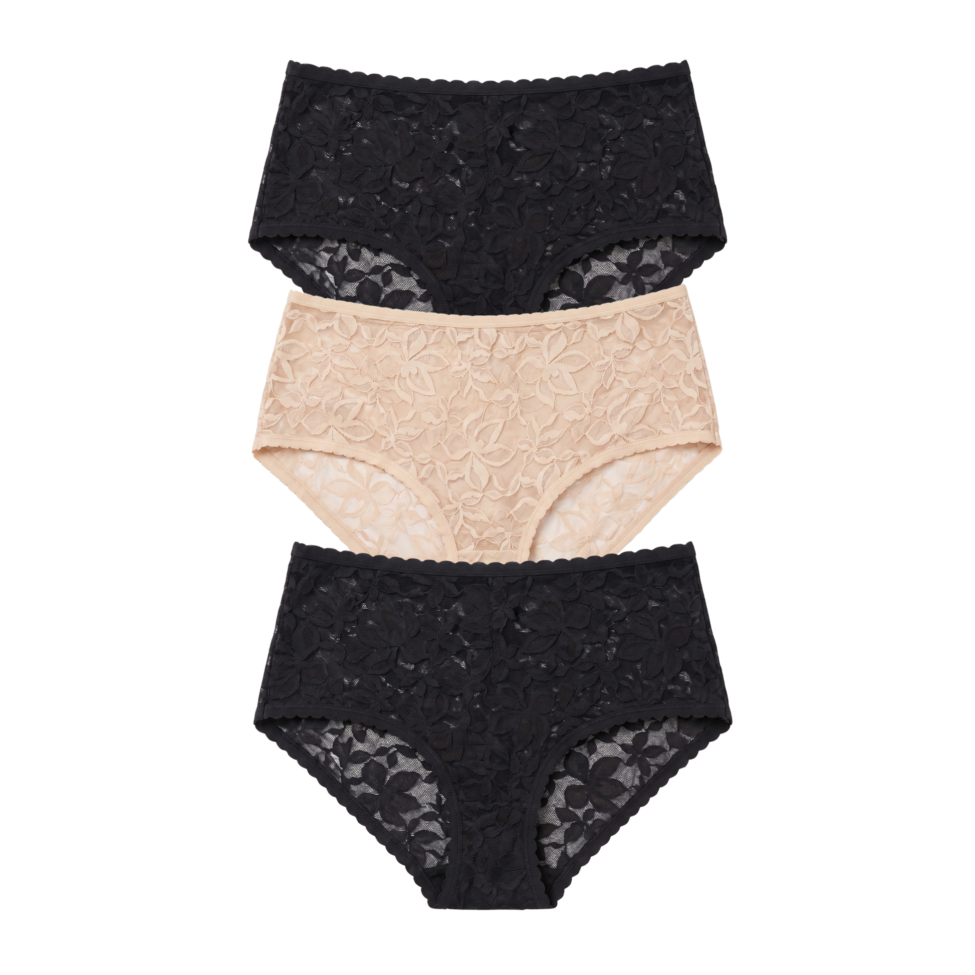 Honeydew Azlin Hipster 3-Pack in Basics