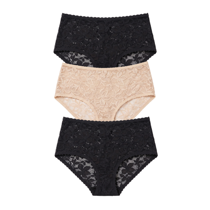 Honeydew Azlin Hipster 3-Pack in Basics