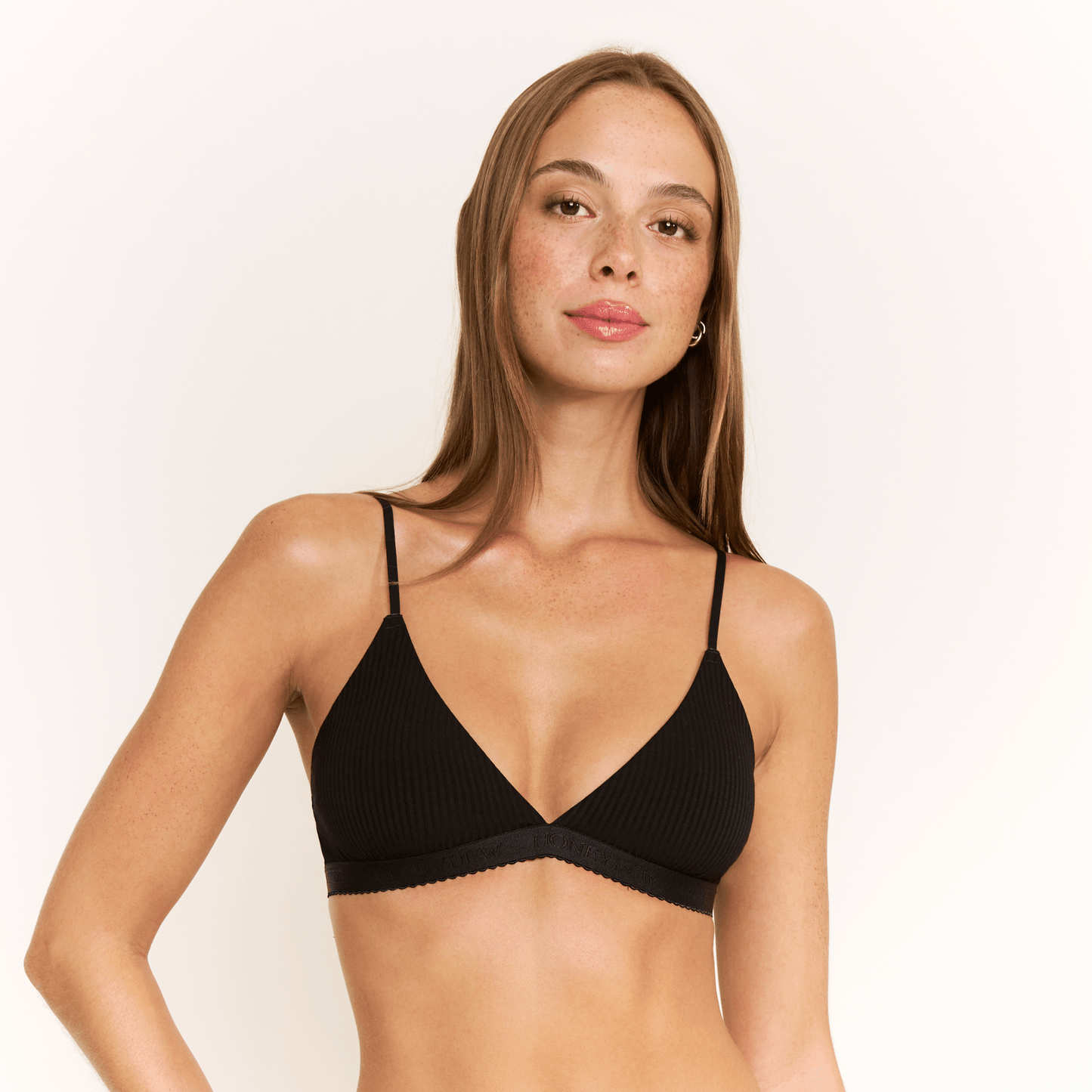 Honeydew Emma Bralette 2-Pack in Basics