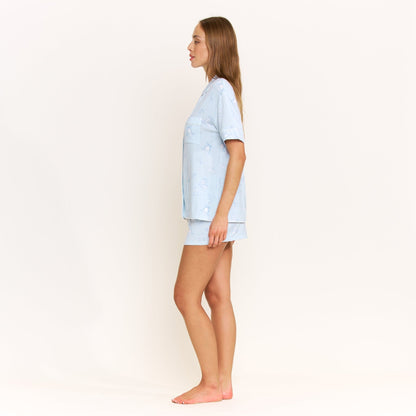 Honeydew All American Shortie PJ Set in Ever After
