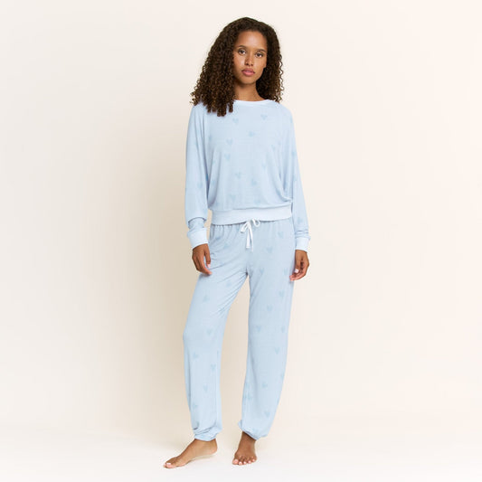 Honeydew Star Seeker Long Set in Newlywed Hearts