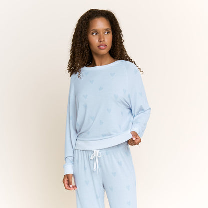 Honeydew Star Seeker Long Set in Newlywed Hearts