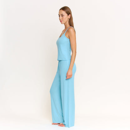 Honeydew Blissful Cami Pant Set in Ocean