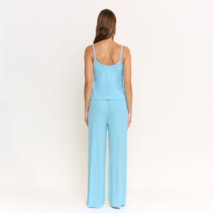 Honeydew Blissful Cami Pant Set in Ocean
