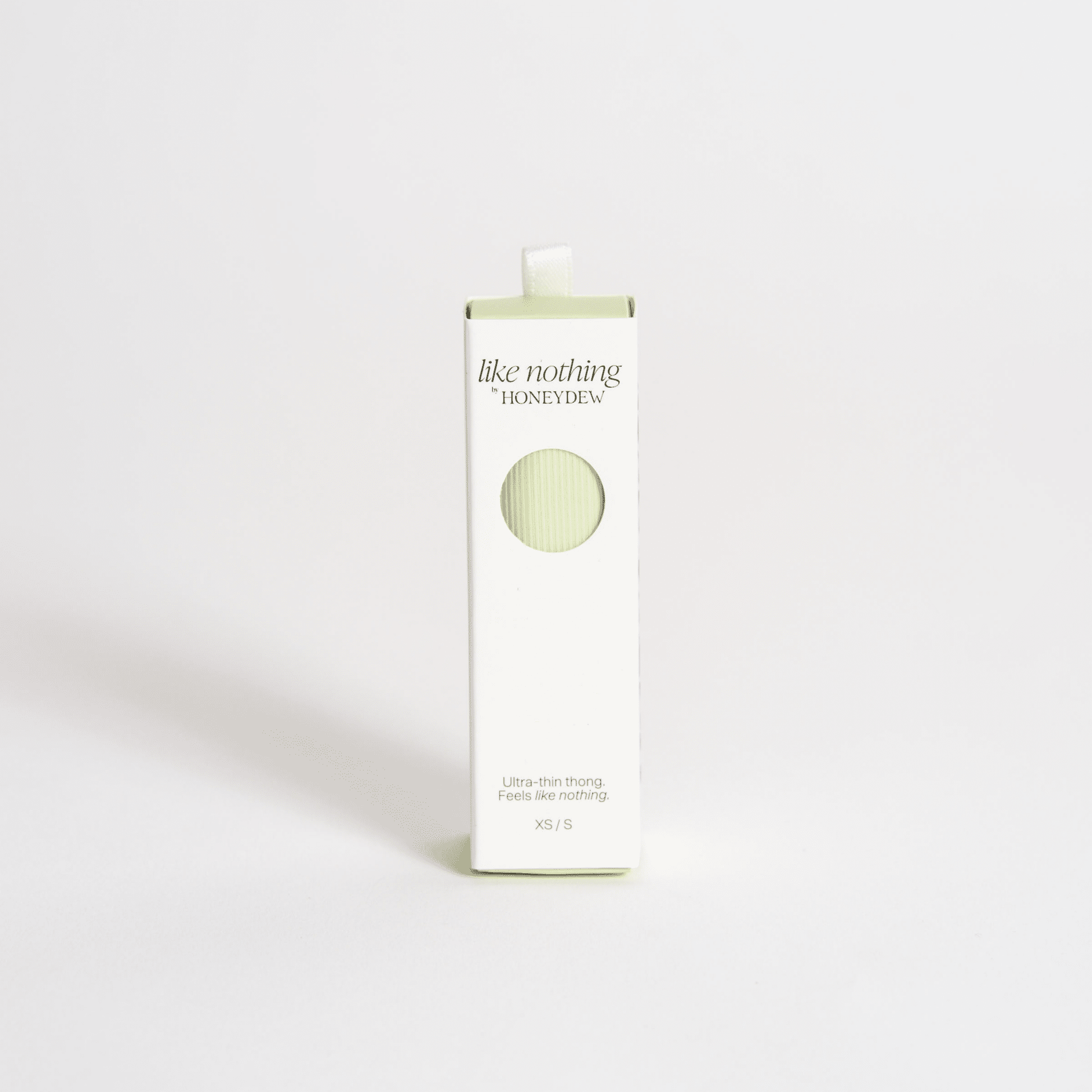 Honeydew Like Nothing Thong in Pistachio