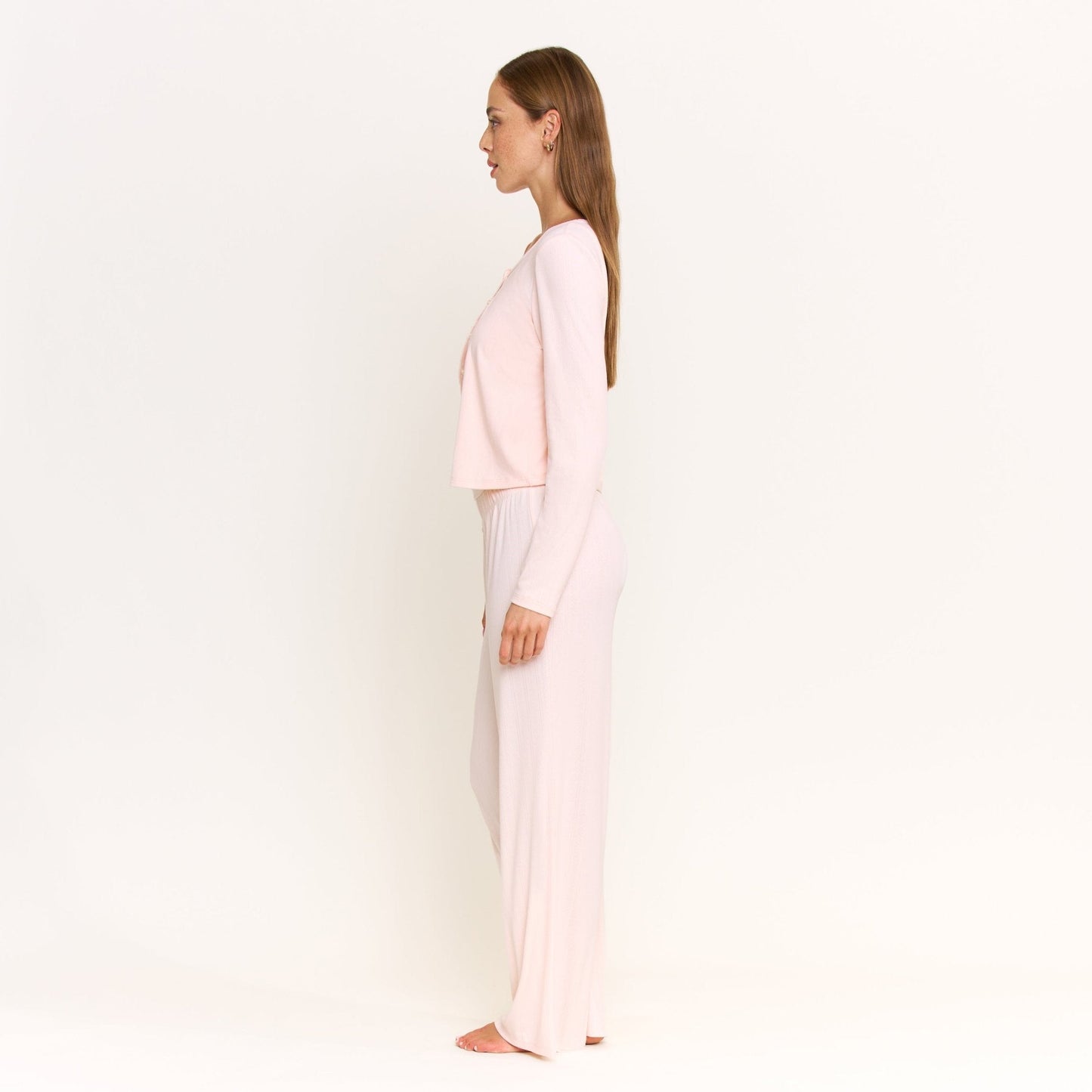 Honeydew Blissful Cardigan in Peach Sorbet