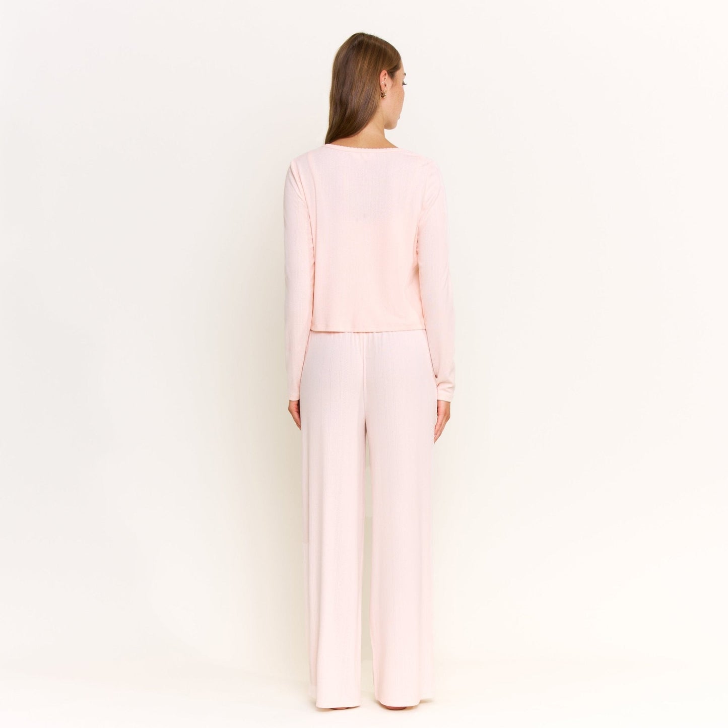 Honeydew Blissful Cardigan in Peach Sorbet