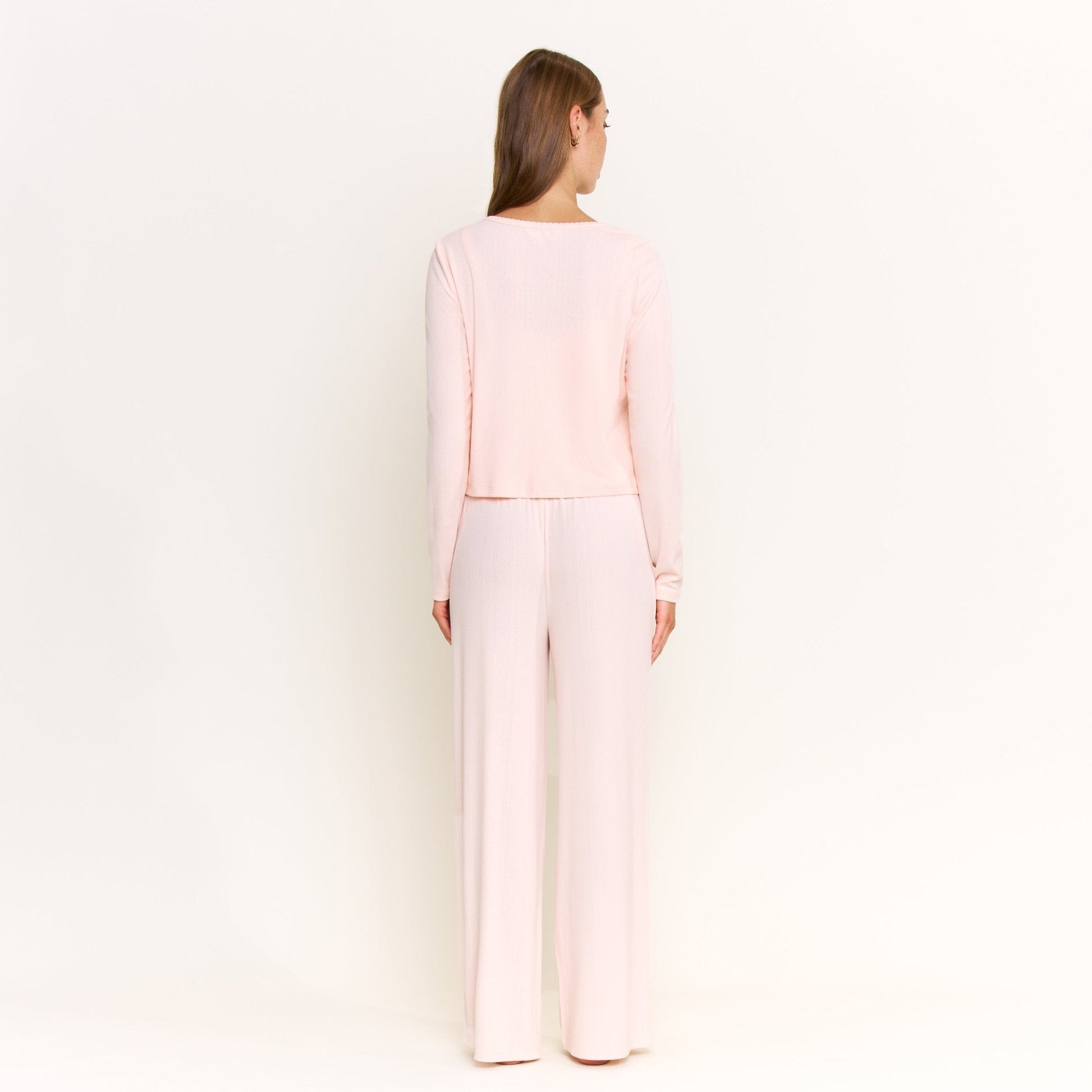 Honeydew Blissful Cardigan in Peach Sorbet