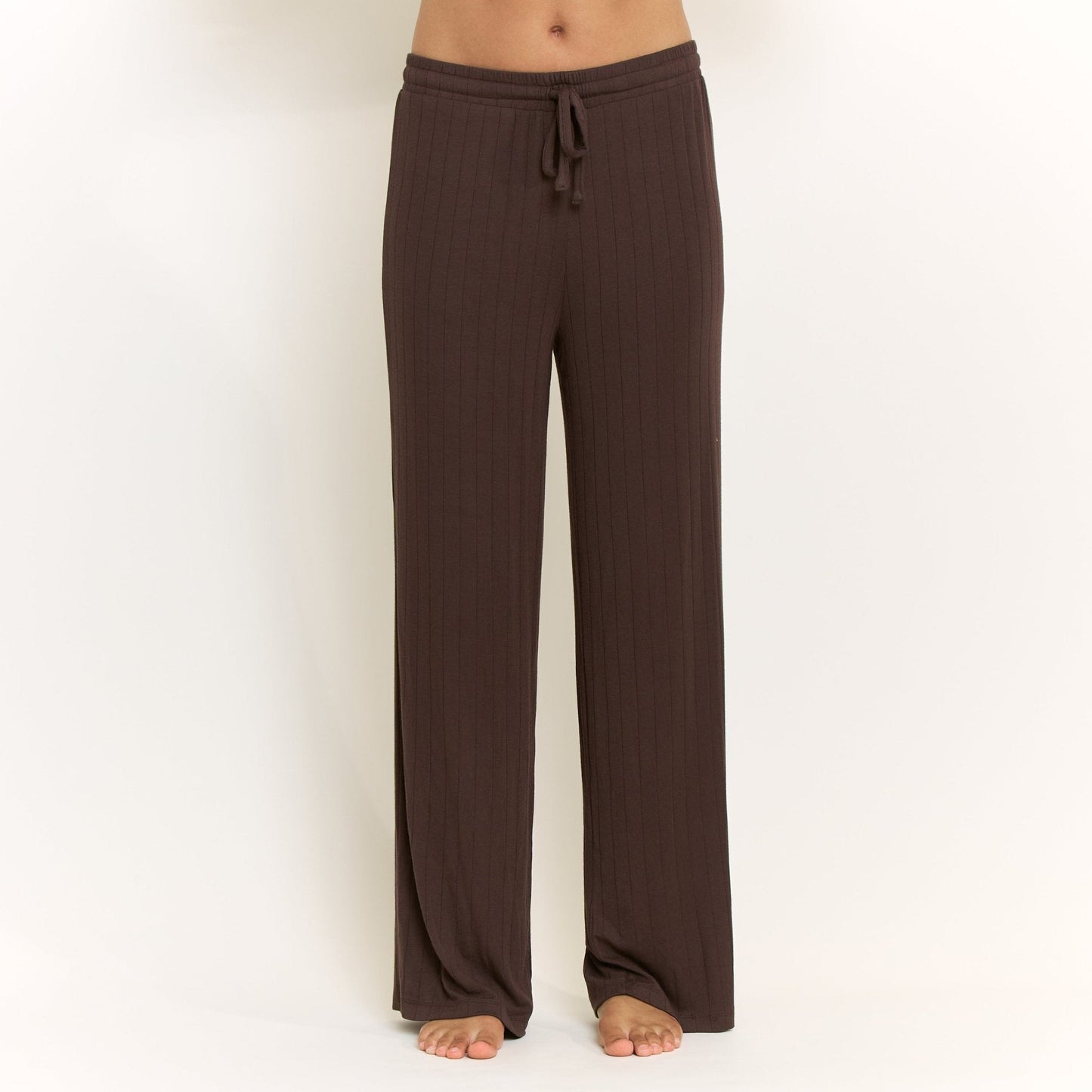 Honeydew Cloud Modal Pant in Chocolate