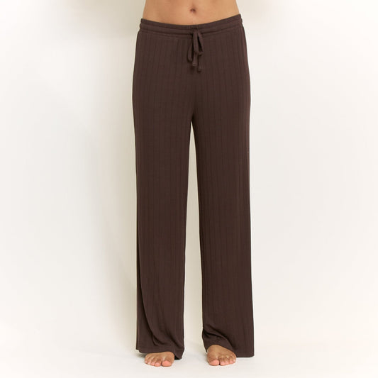 Honeydew Cloud Modal Pant in Chocolate