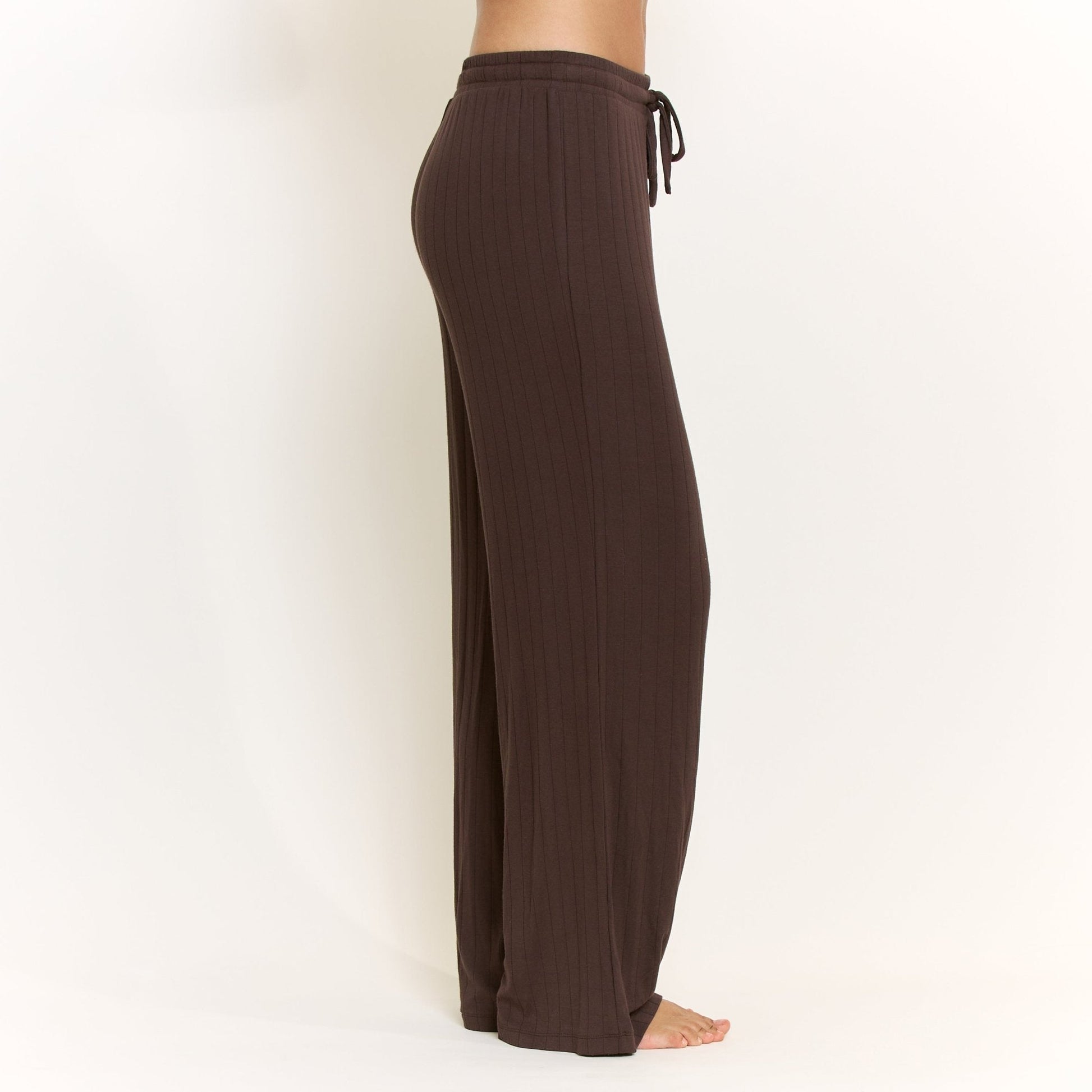 Honeydew Cloud Modal Pant in Chocolate