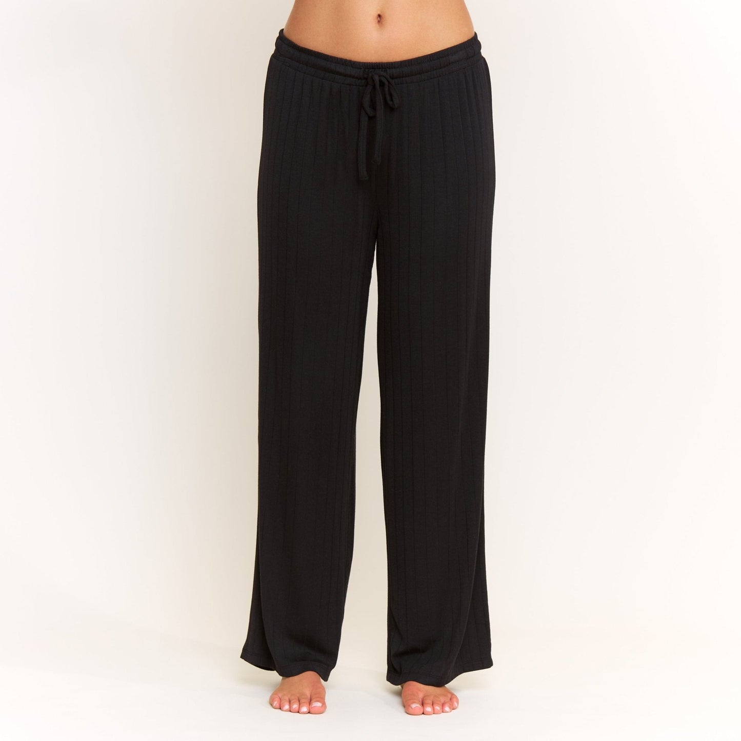 Honeydew Cloud Modal Pant in Black