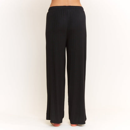 Honeydew Cloud Modal Pant in Black