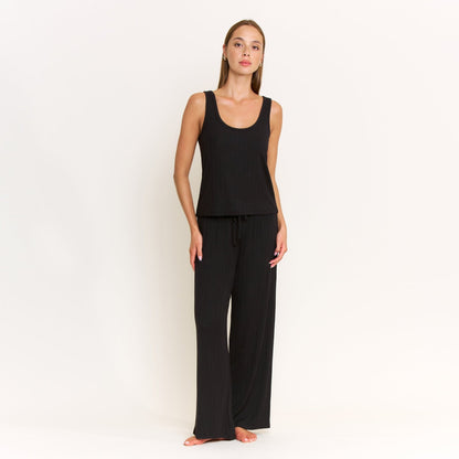 Honeydew Cloud Modal Tank in Black