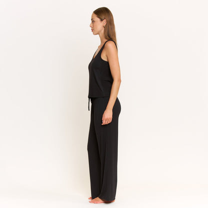 Honeydew Cloud Modal Tank in Black