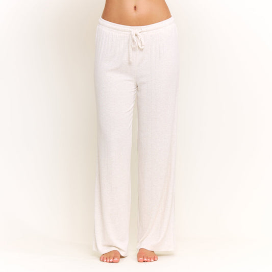 Honeydew Cloud Modal Pant in Heather Oatmeal