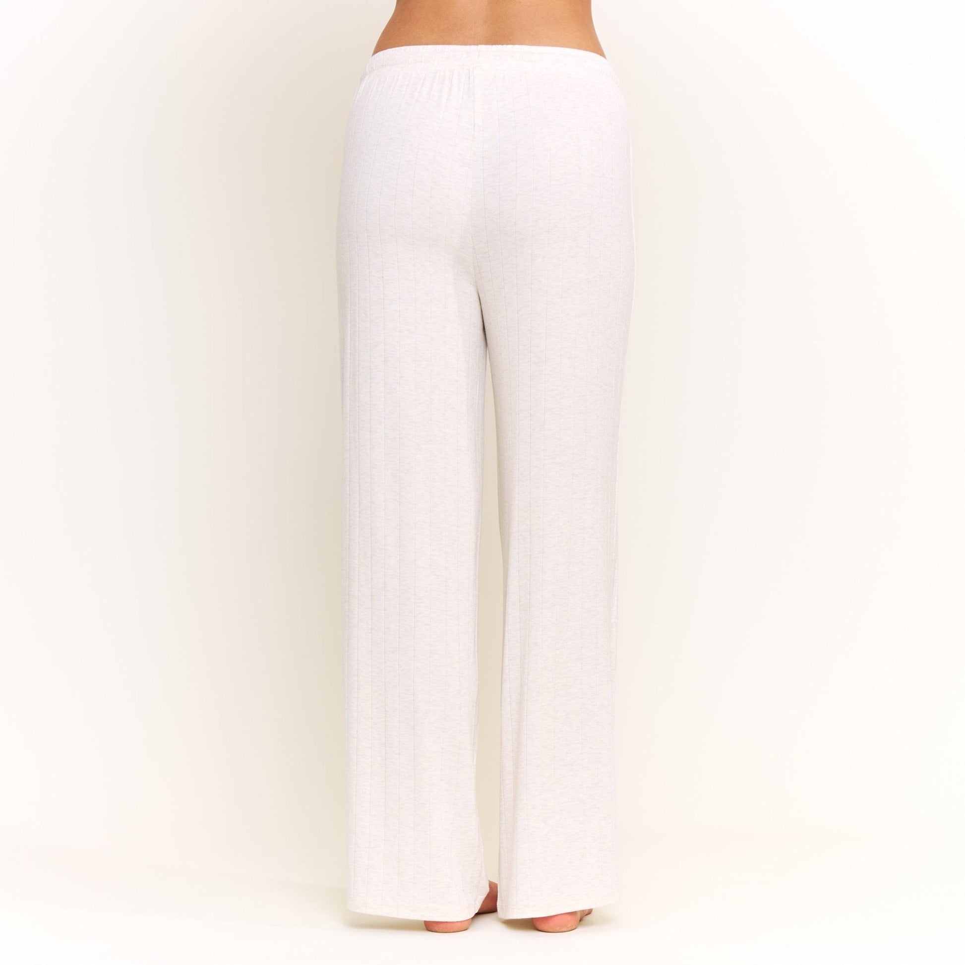 Honeydew Cloud Modal Pant in Heather Oatmeal