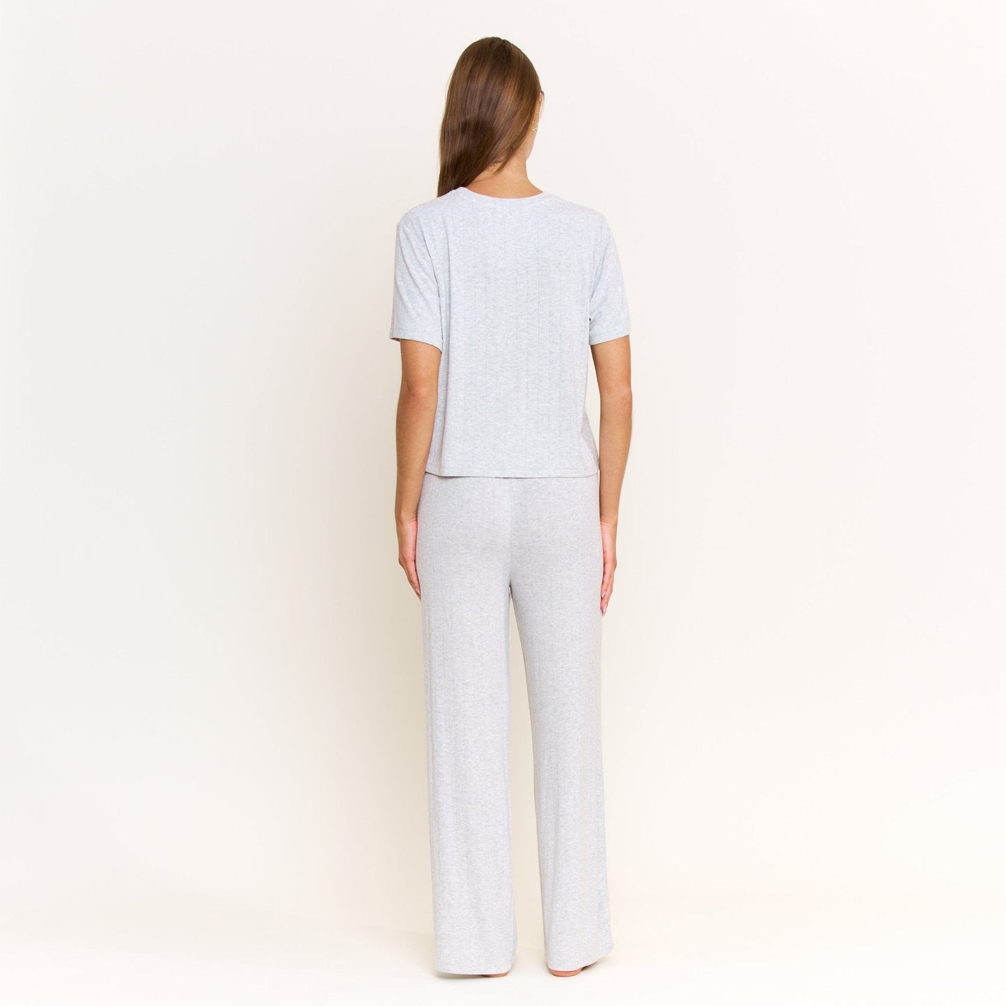 Honeydew Cloud Modal Pant in Heather Grey