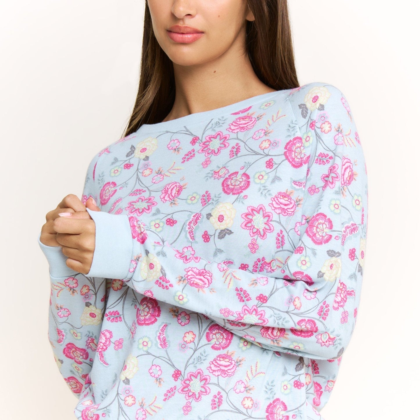 Honeydew Star Seeker Long Set in Drift Vine Poppy
