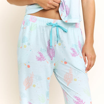 Honeydew Star Seeker Tank Pant Set in Drift Tides