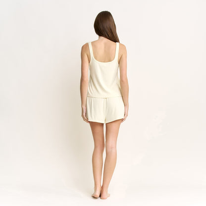 Honeydew Blissful Tank Shortie Set in Rays