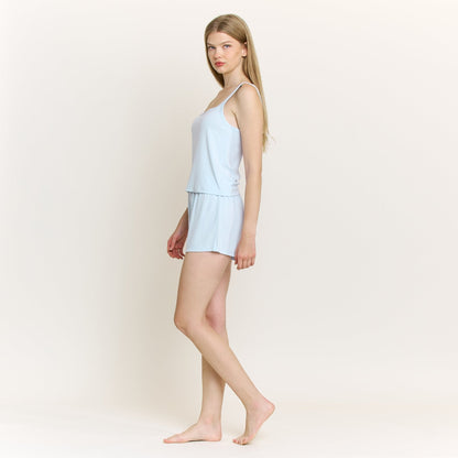 Honeydew Blissful Tank Shortie Set in Dreamy