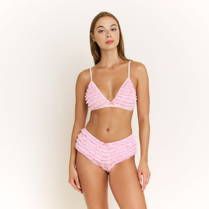 Honeydew Rumba Bralette in Marzipan Hearts