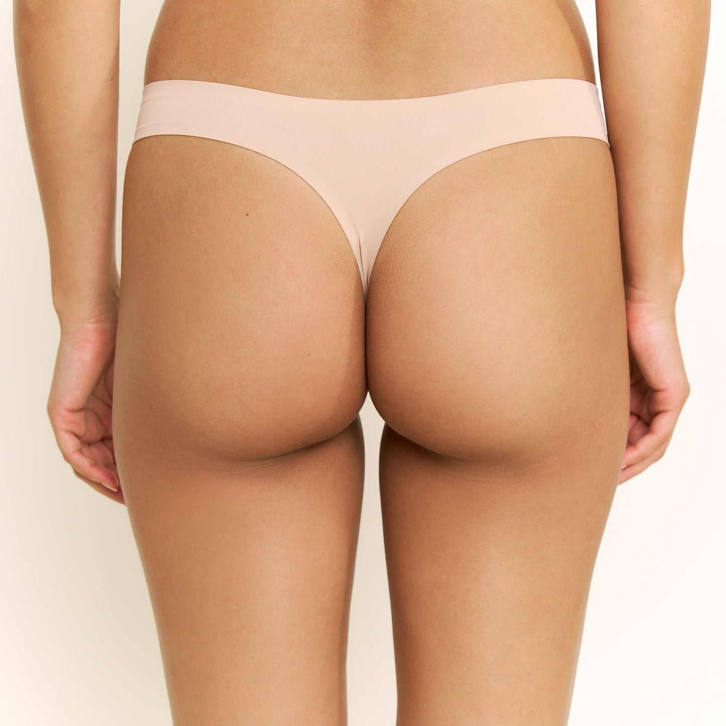Honeydew Breeze Luxe Thong in Nude
