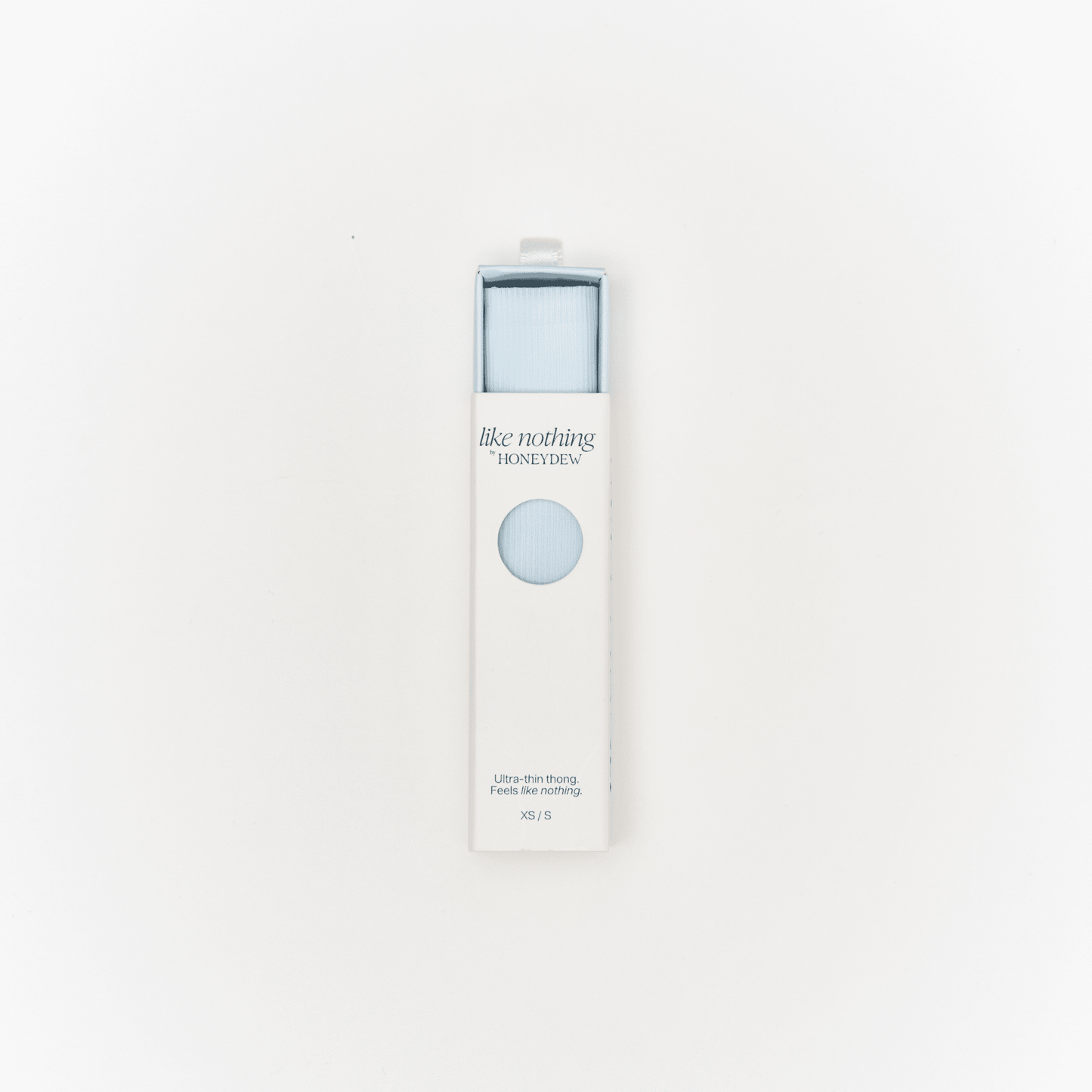 Honeydew Like Nothing Thong in Drift Blue
