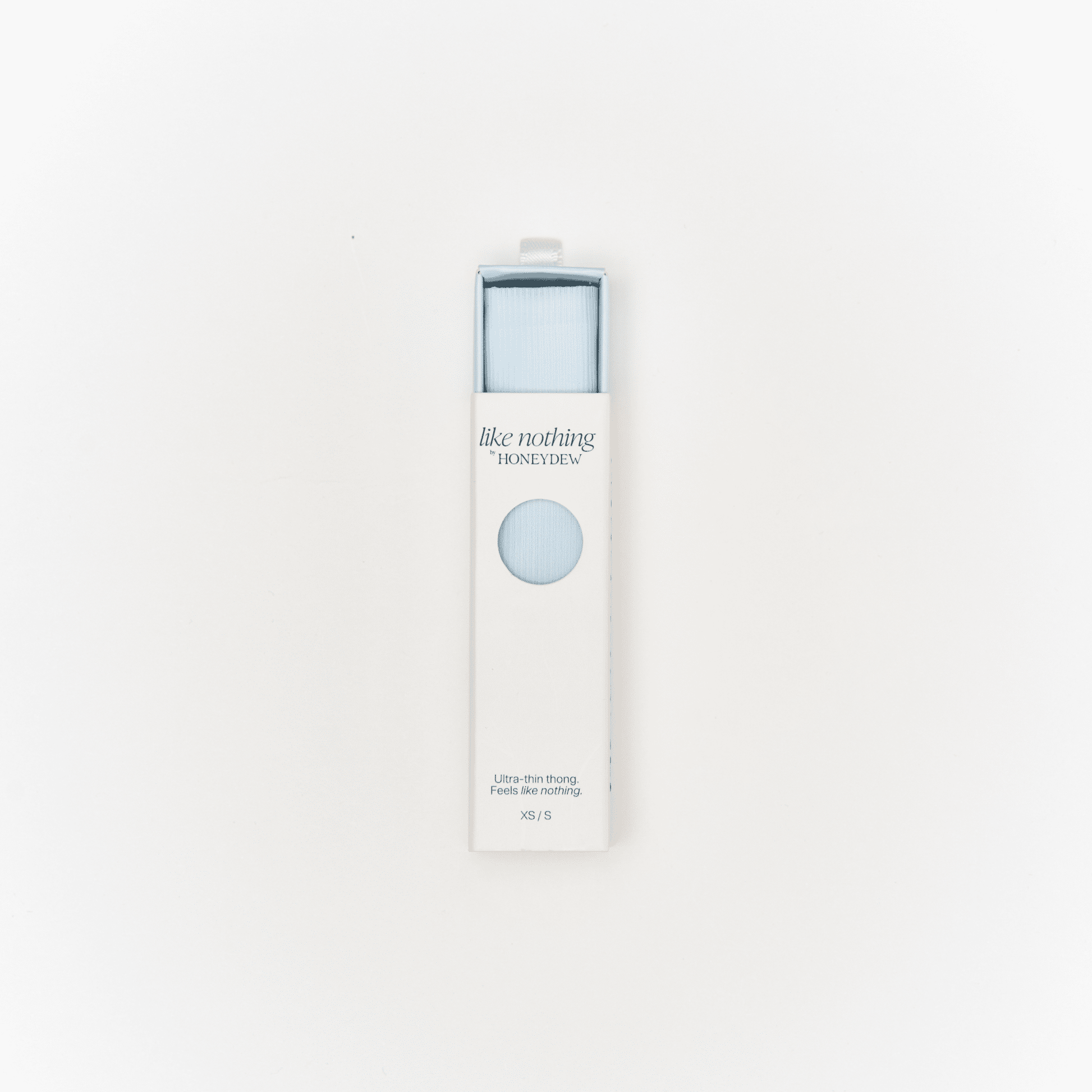 Honeydew Like Nothing Thong in Drift Blue