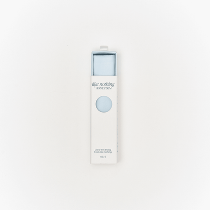 Honeydew Like Nothing Thong in Drift Blue
