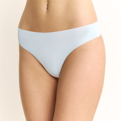 Honeydew Like Nothing Thong in Drift Blue