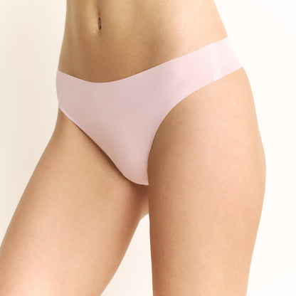 Honeydew Like Nothing Thong in Budding Pink