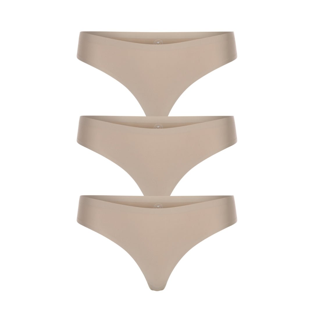 Honeydew Skinz Thong 3-Pack in Nude