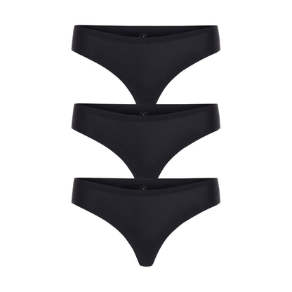 Honeydew Skinz Thong 3-Pack in Black