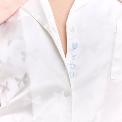 Honeydew Forever Mine Shortie PJ Set In White