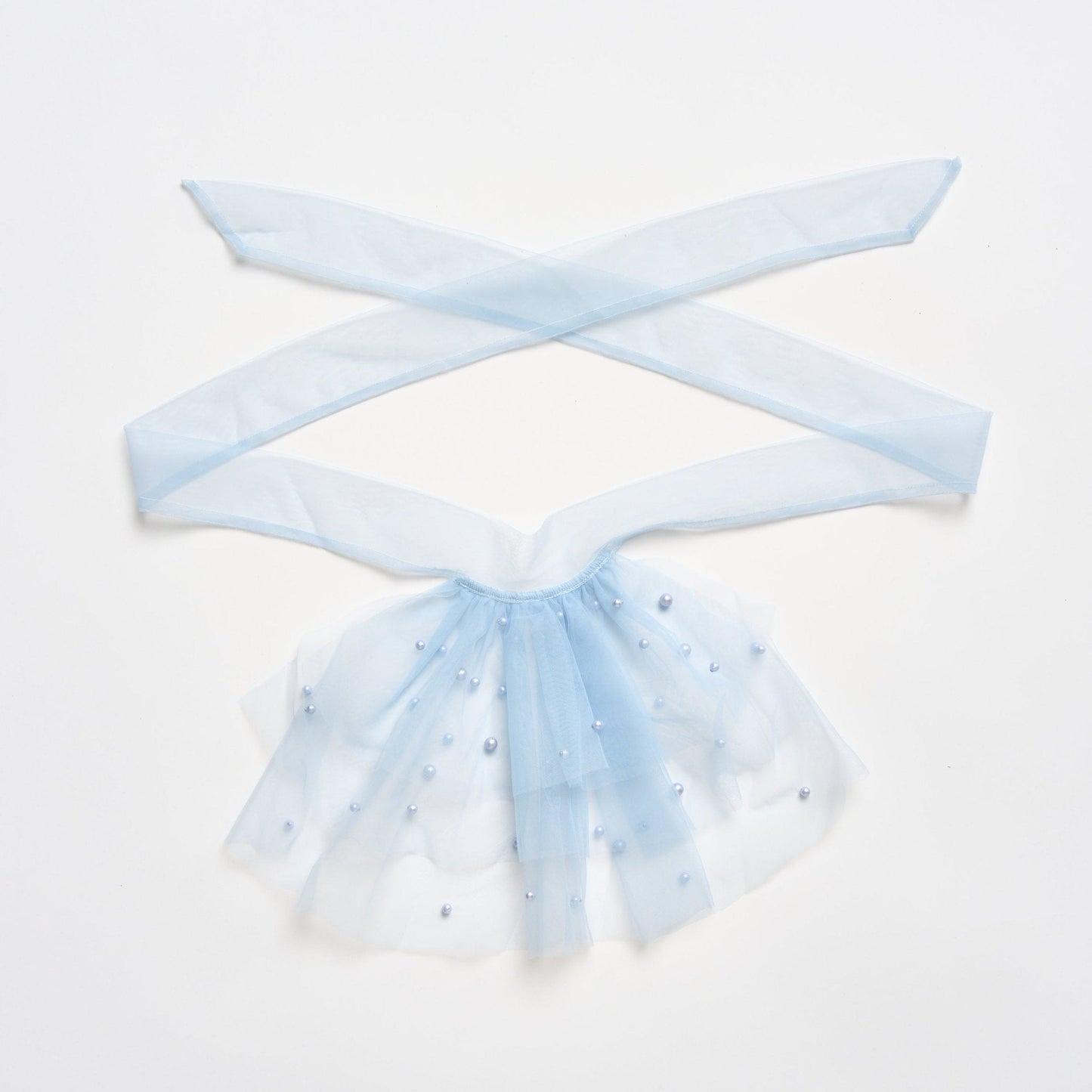 Honeydew Pretty in Pearls Tie Booty Veil in Honeymoon