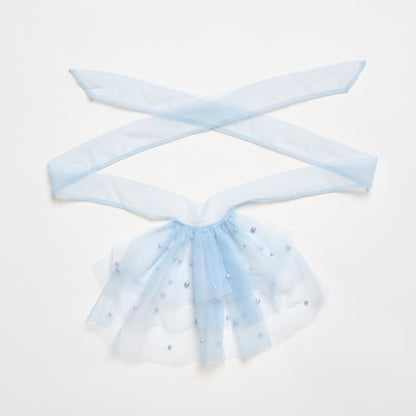 Honeydew Pretty in Pearls Tie Booty Veil in Honeymoon