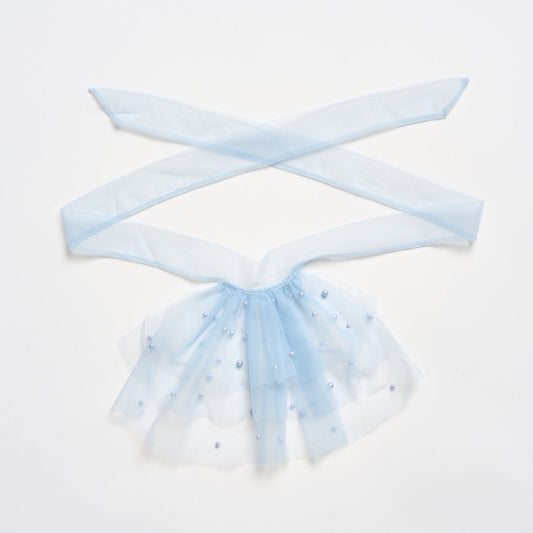 Honeydew Pretty in Pearls Tie Booty Veil in Honeymoon