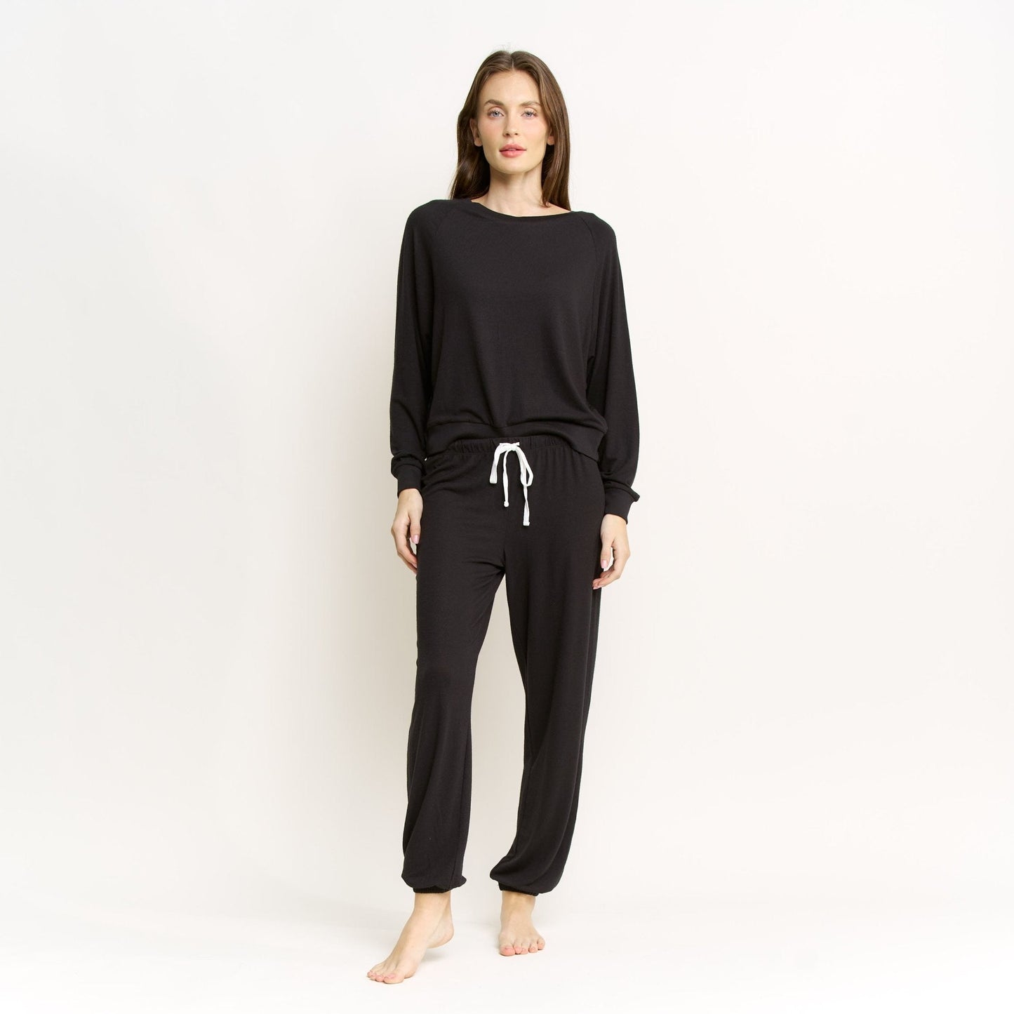 Honeydew Star Seeker Long Set in Black