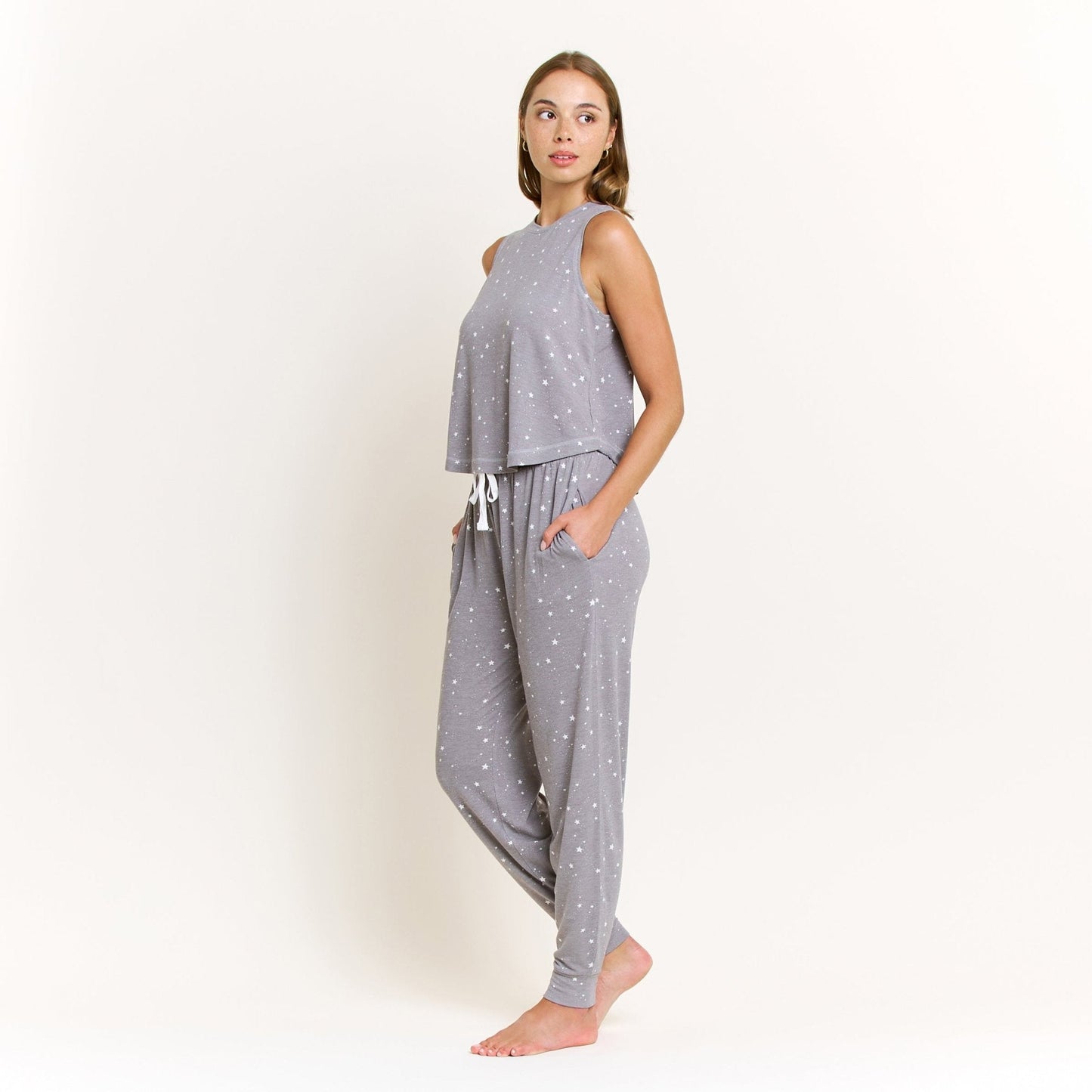 Honeydew Star Seeker Tank Pant Set in Castle Rock Stars