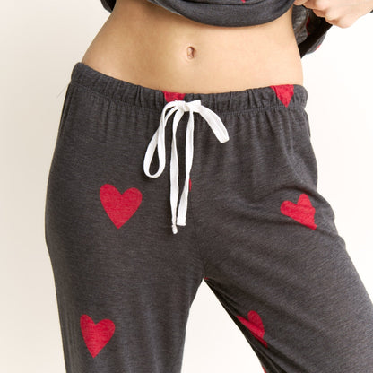 Honeydew Star Seeker Long Set in Valentine Hearts