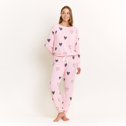 Honeydew Star Seeker Long Set In Dusty Hearts