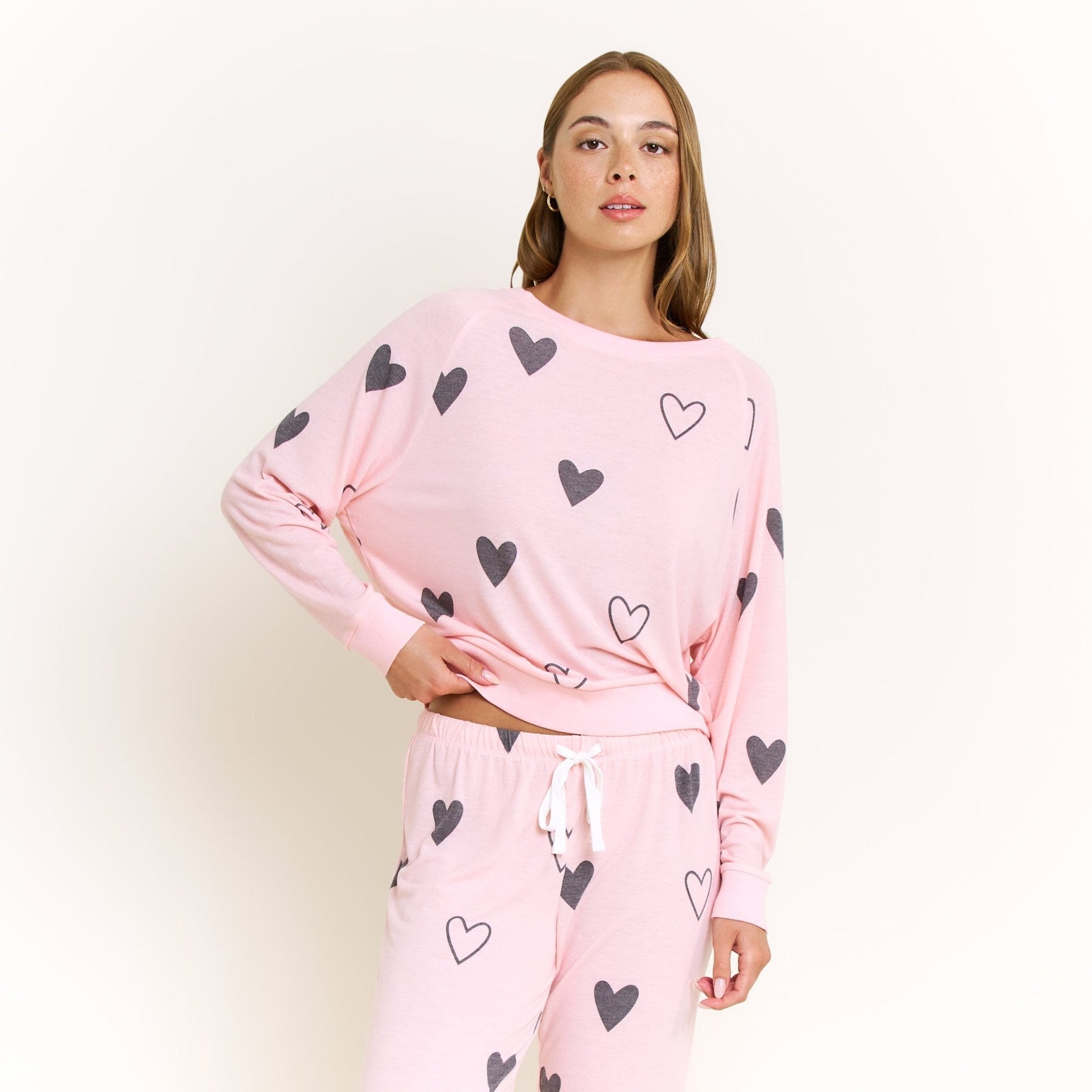 Honeydew Star Seeker Long Set In Dusty Hearts
