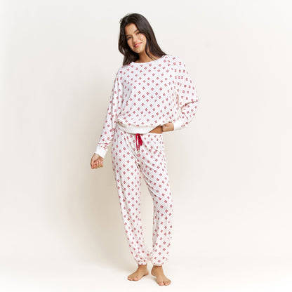 Honeydew Star Seeker Long Set in Lucky Hearts
