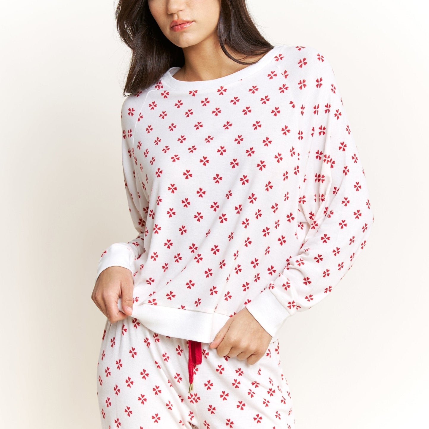 Honeydew Star Seeker Long Set in Lucky Hearts