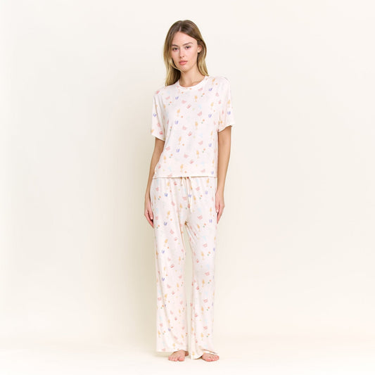 Honeydew All American Tee Pant Set in Happy Hour